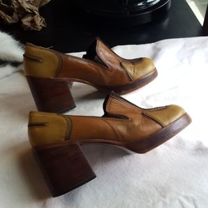 Vintage platform shoes